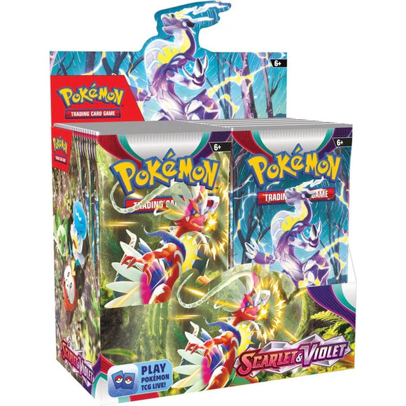 Pokémon TCG Scarlet & Violet Booster Box Sealed (36 Packs)