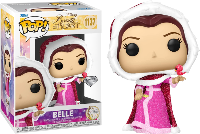 Disney Beauty The Beast Belle With Winter Coat Diamond