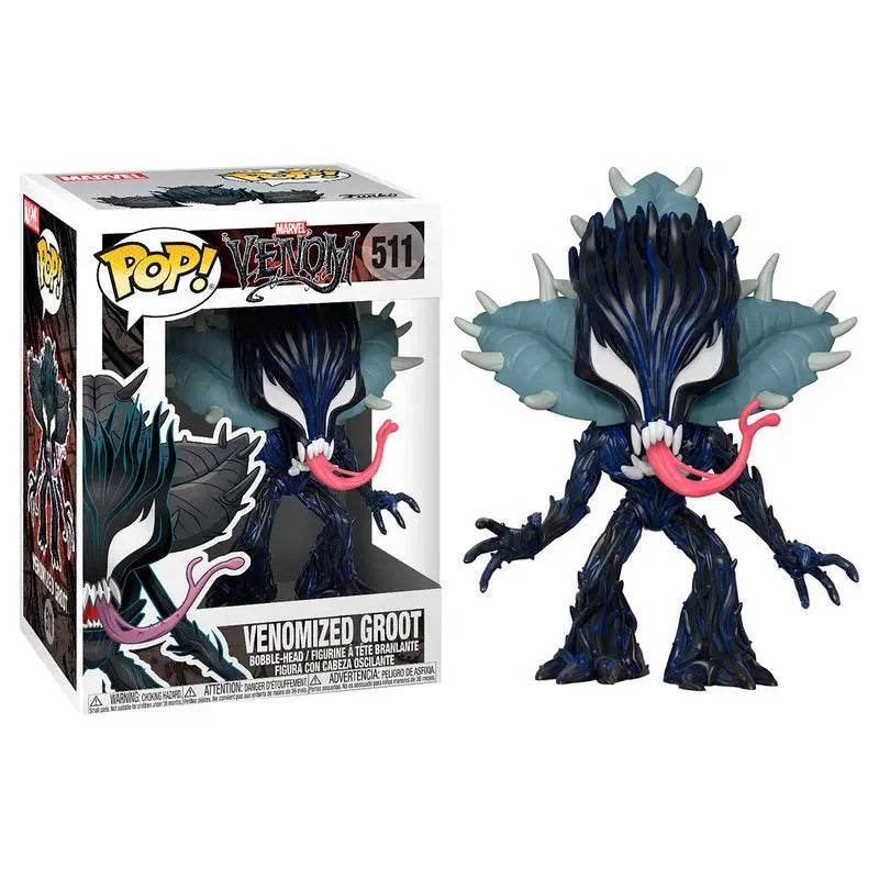 Funko Marvel T-Shirt + POP!-Figur – Venom Groot (XL) – Box-Set Für Fans
