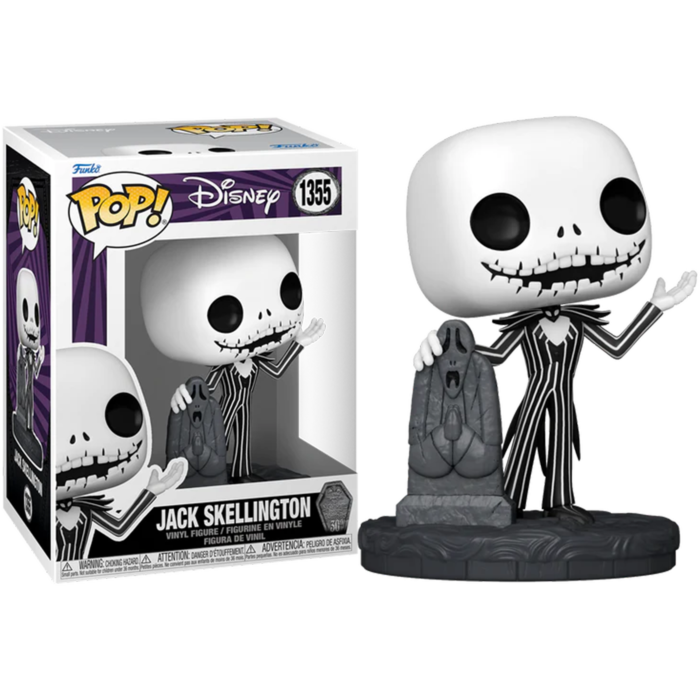 Disney The Nightmare Before Christmas Jack Skellington with Gravestone