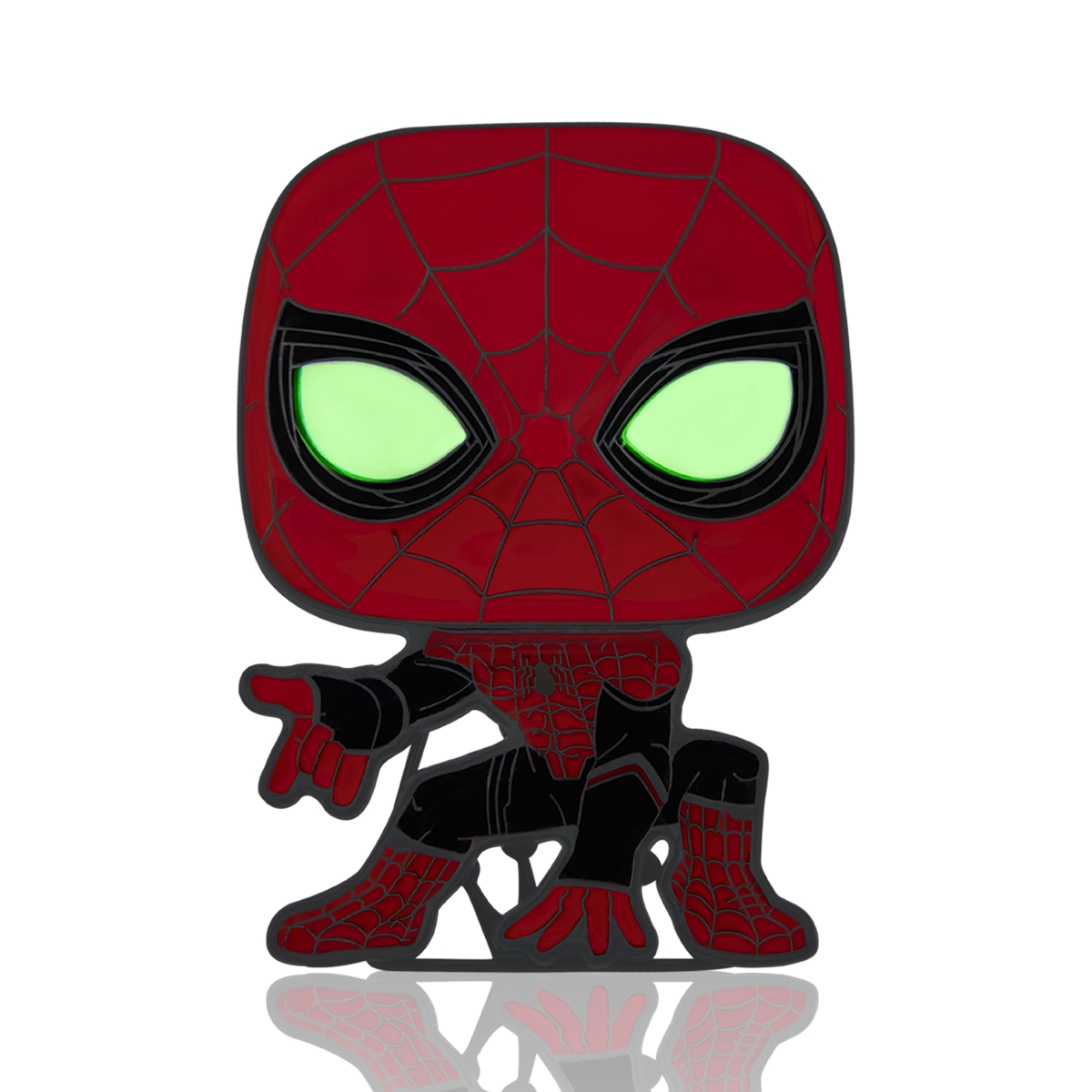 Marvel Spider Man No Way Home Glow in the Dark Funko Pop Pin
