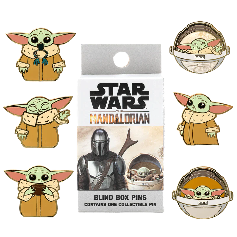 Star Wars - - Star Wars: The Mandalorian, The Child Baby Yoda Enamel Pin Bundle A Set of 3 Star Wars - - Star Wars: The Mandalorian, The Child Baby Yoda Enamel Pin Bundle A Set of 3