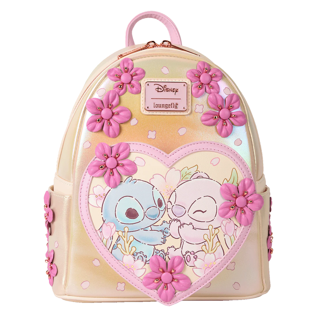 Lilo & Stitch Cherry Blossom Loungefly Mini Backpack – Titan Pops