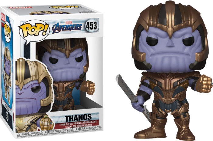 Marvel Avengers Endgame Thanos Armored Funko Pop 453 Titan Pops