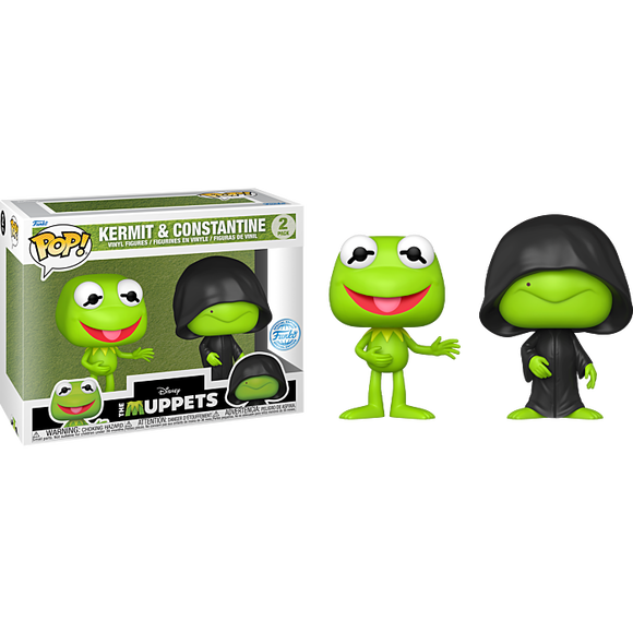 The Muppets Kermit & Constantine Funko Pop 2 Pack