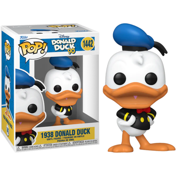 Disney Donald Duck 90th Anniversary Angry Donald Duck Funko Pop # 1442