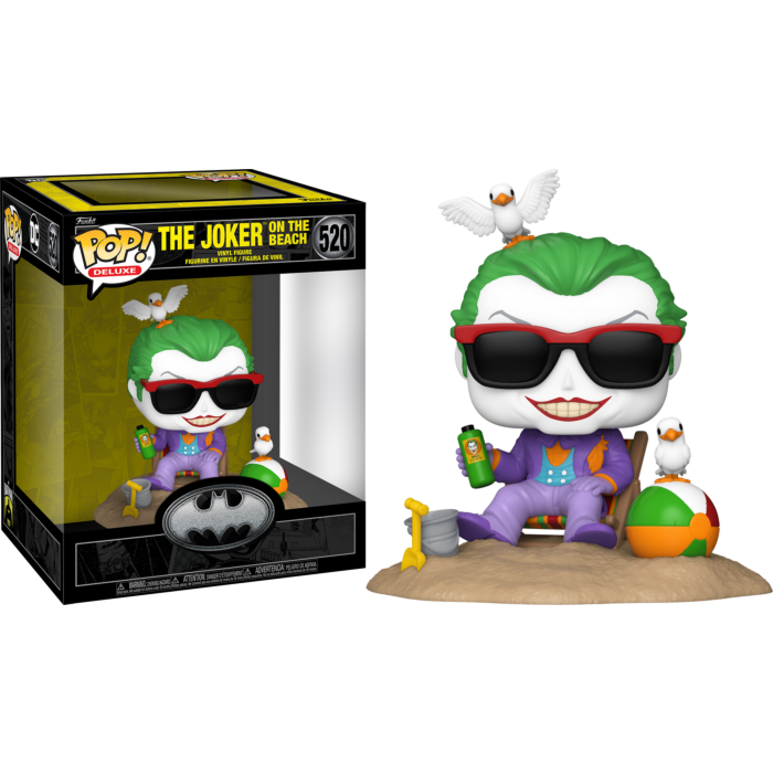 DC Batman 85th Anniversary Joker on the Beach Funko Pop #520 DC Batman 85th Anniversary Joker on the Beach Funko Pop #520