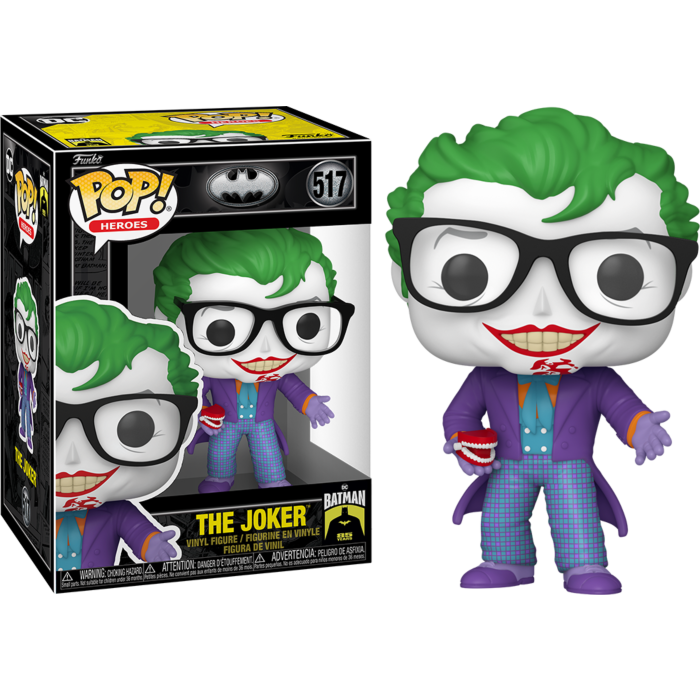 DC Batman 85th Anniversary The Joker with Teeth Funko Pop #517