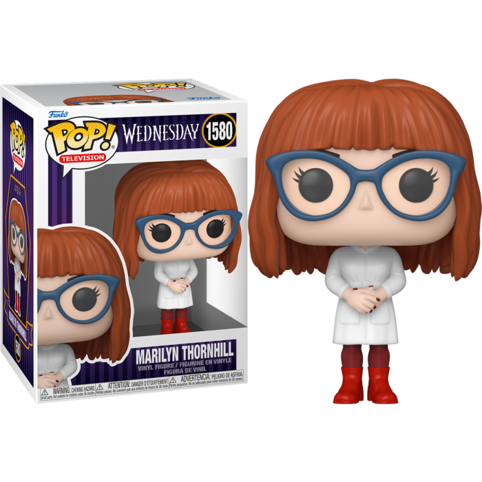 Funko Pop! ブランディ・チャスティン フィギュア サイン入り Wednesday Marilyn Thornhill Funko Pop #1580 – Titan Pops