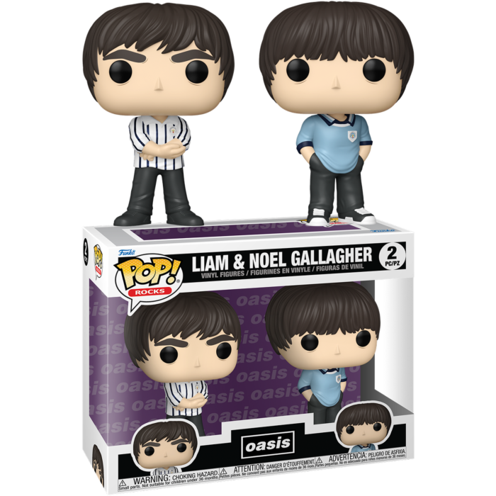 その他 Funko Pop! Oasis Liam & Noel Gallagher Oasis Liam & Noel Gallagher 2 pack Funko Pop – Titan Pops