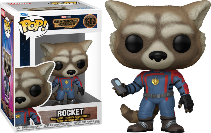 Marvel Guardians of the Galaxy 3 Rocket Funko Pop 1202