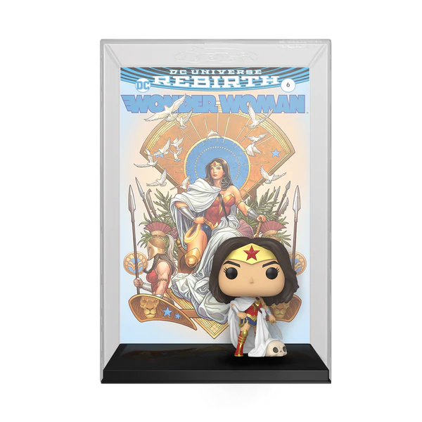 DC Wonder Woman 80th Anniversary Rebirth Comic Book Cover Funko