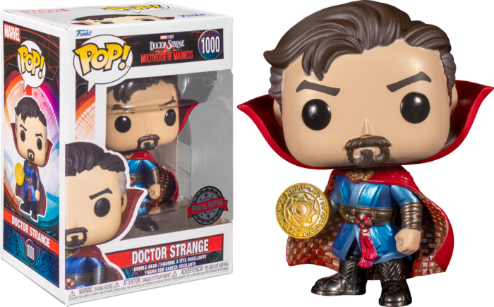 Marvel The Multiverse of Madness Doctor Strange Metallic Funko Pop 10