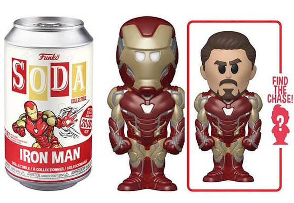 Marvel Avengers Endgame Iron Man Funko Soda Figure Titan Pops