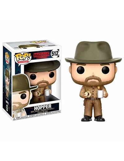 Stranger Things Hopper with Donut Funko Pop #512