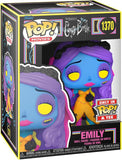 The Corpse Bride Black Light Emily Funko Pop & Tee Set #1370