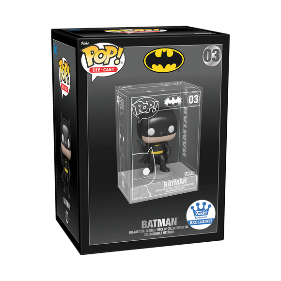 DC Batman Die-Cast Metal Funko Pop #03