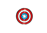 Marvel Loungefly Captain America Large Backpack & Pin Set