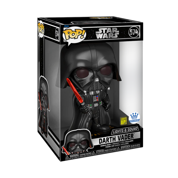 Star Wars Darth Vader 10 Inch Lights & Sounds Funko Pop #574
