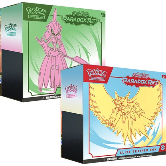 Pokémon TCG Scarlet & Violet 4: Paradox Rift Elite Trainer Box