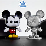 Disney 100 Mickey Mouse Die-Cast Metal Funko Pop w/chance of Chase #07