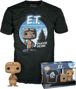 ET with Reeses Candy Funko Pop & Tee Set #1266