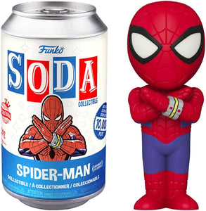 Marvel Spiderman Japanese Series Funko Soda Figure