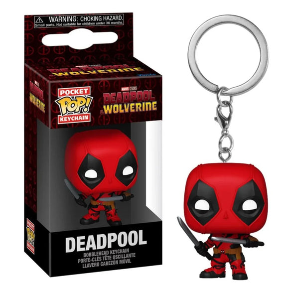 Marvel Deadpool & Wolverine Deadpool Funko Pop Keychain