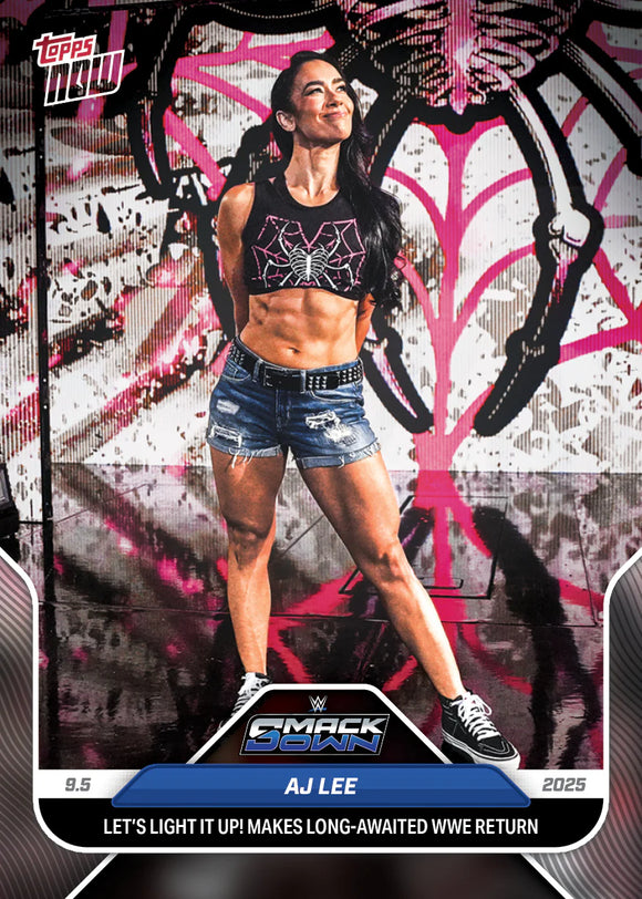 Topps Now AJ Lee Returns #92