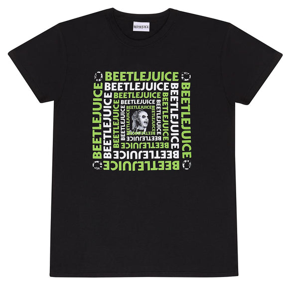 Beetlejuice Repeated Names Unisex Tee