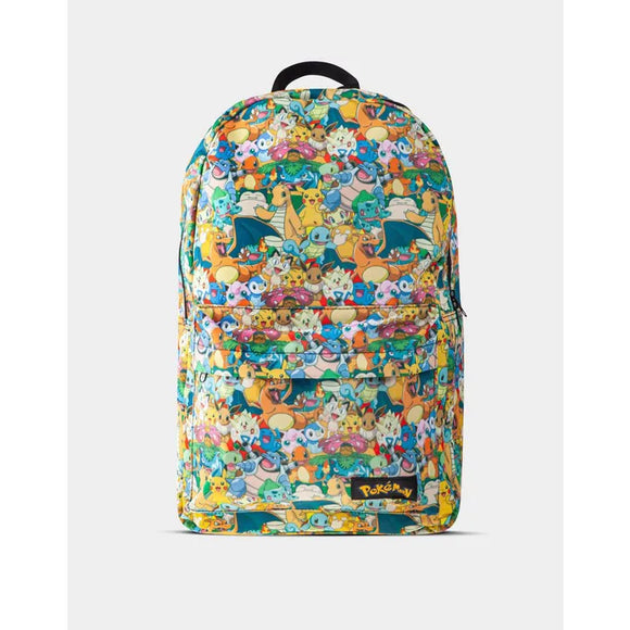Difuzed Pokémon Printed Characters Backpack