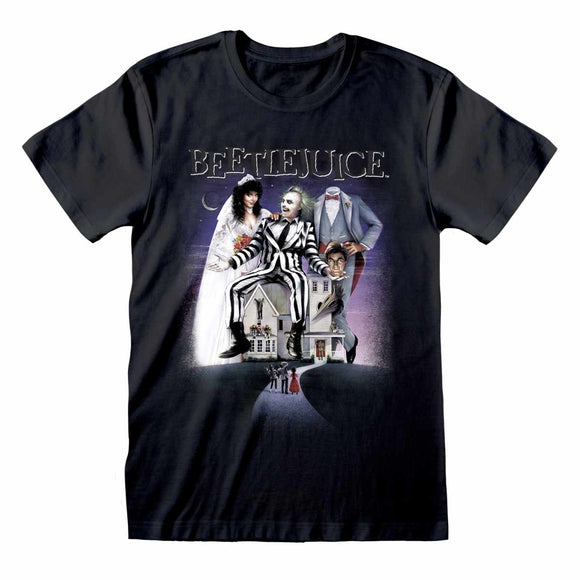 Beetlejuice Poster Unisex Tee