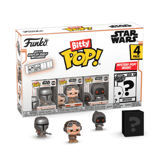 Star Wars The Mandalorian Bitty Funko Pops