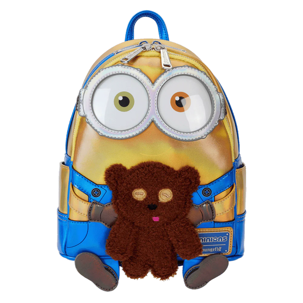 Despicable Me The Minions Iridescent Bob Loungefly Mini Backpack Titan Pops