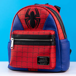 Marvel Loungefly Spiderman Suit Mini Backpack
