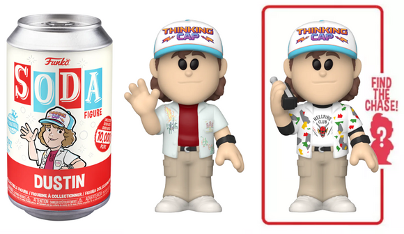 Stranger Things Dustin Funko Soda Figure