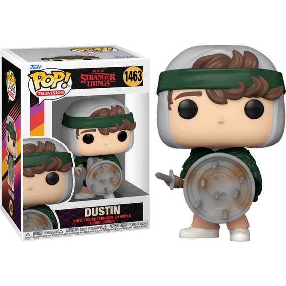 Stranger Things 4 Dustin with Shield Funko Pop #1463