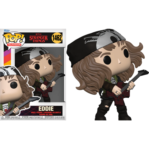 Stranger Things 4 Eddie with Guitar Funko Pop #1462