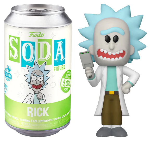 Rick & Morty Rick Funko Soda Figure