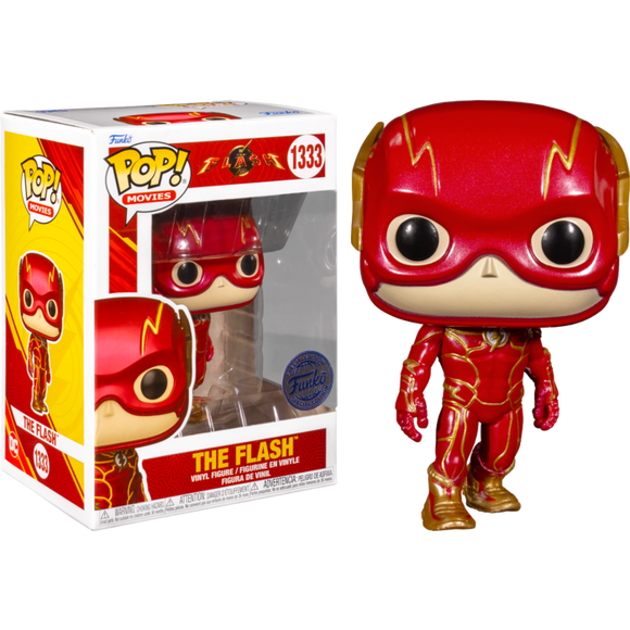 DC The Flash Metallic Funko Pop #1342
