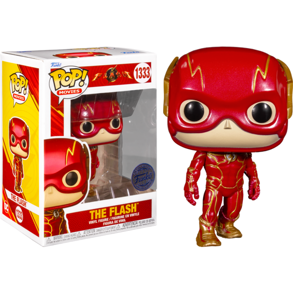 DC The Flash Metallic Funko Pop #1342