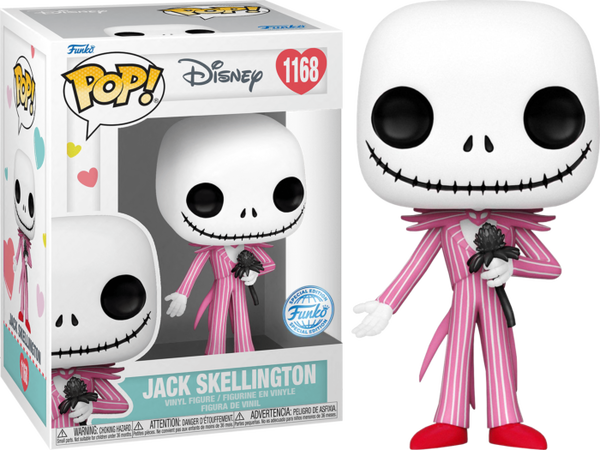 Disney The Nightmare Before Christmas Jack Skellington with Flower