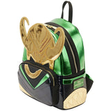 Disney Loungefly Metallic Loki Mini Backpack