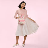 Disney Minnie Mouse Floral Print Loungefly Mini Backpack