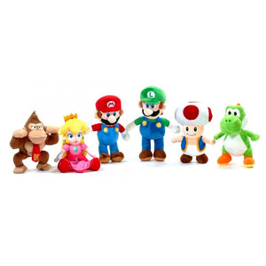 Mario 14" Plushies