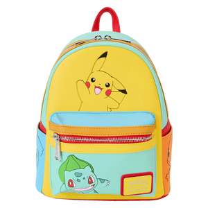 Pokémon Starter Pokémon Loungefly Mini Backpack