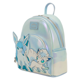 Pokémon Winter Ice Type Glaceon and Alolan Vulpix Loungefly Mini Backpack
