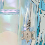 Pokémon Winter Ice Type Glaceon and Alolan Vulpix Loungefly Mini Backpack