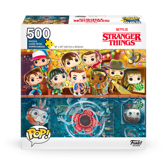 Stranger Things 500 Piece Funko Pop Jigsaw Puzzle