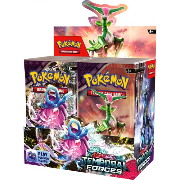 Pokémon TCG Scarlet & Violet 5: Temporal Forces Booster Box Sealed (36 Packs)